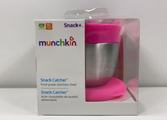 used Munchkin Stainless Steel Snack Catcher