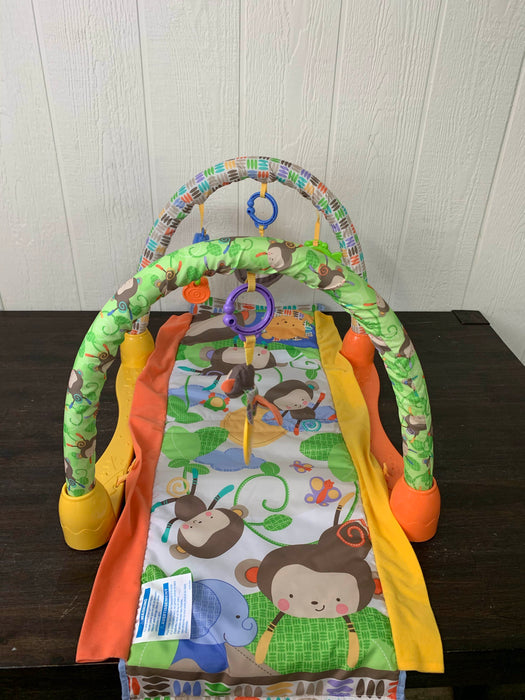 secondhand Fisher Price Kick And Crawl Gym, My Little SnugaMonkey