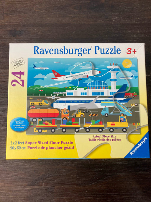 used Ravensburger Puzzle, 24 piece floor puzzle Preparing to Fly