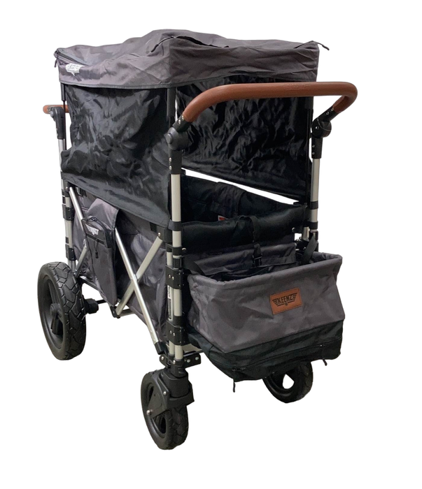 used Keenz Original 7S 2.0 Ultimate Adventure Stroller Wagon 2 Passenger, 2023, Grey - Black