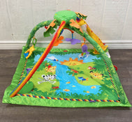 used Fisher Price Rainforest Melodies and Lights Deluxe Gym