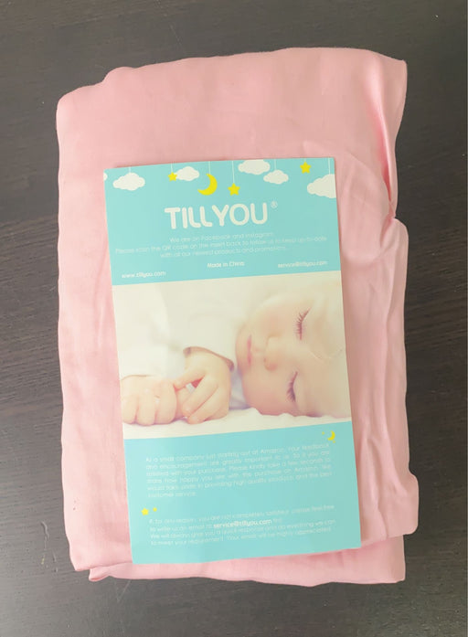 used Tillyou Crib Sheet