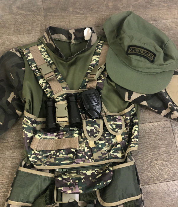 secondhand Teetot Military Costume