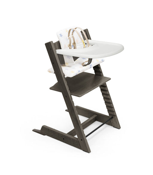 used Stokke Tripp Trapp Complete High Chair, Hazy Grey, Multi Stars