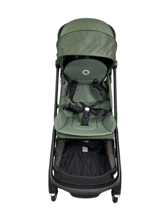 secondhand Bugaboo Butterfly Stroller, 2023, Forest Green