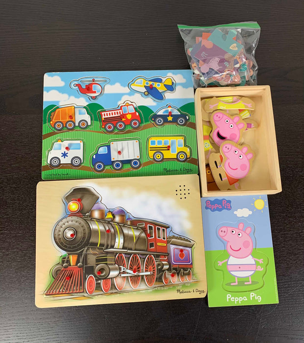 secondhand BUNDLE Wooden Puzzles