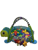 used Infantino Grow-With-Me Activity Gym and Ball Pit