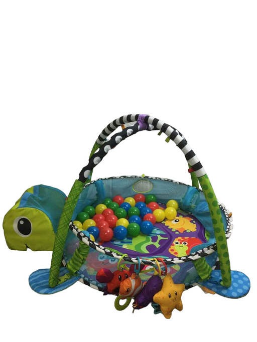 used Infantino Grow-With-Me Activity Gym and Ball Pit