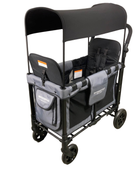 used Wonderfold W2 Original Multifunctional Double Stroller Wagon, 2022, Grey