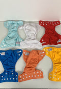 used Alva Baby One Size Adjustable Cloth Diapers