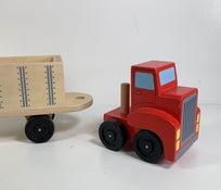 used Melissa & Doug Big Rig Building Truck Wooden Play Set