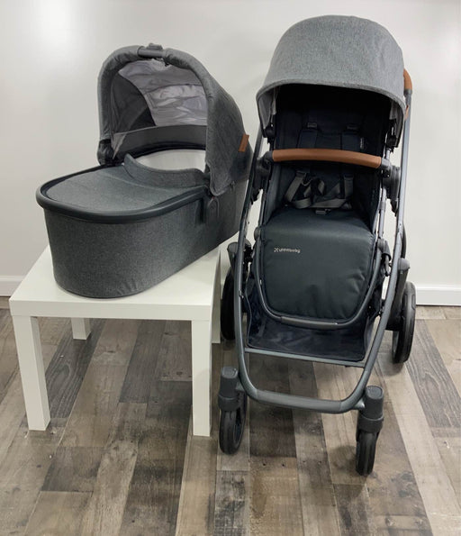 secondhand UPPAbaby VISTA V2 Stroller, 2021, Greyson (Charcoal Melange)