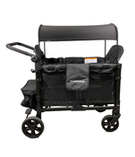 secondhand Wonderfold W4 Elite Stroller Wagon, 2023, Volcanic Black