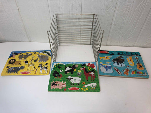 secondhand BUNDLE Melissa & Doug Wooden Puzzles