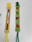 secondhand Laimala Teething Cloth And Pacifier Clips