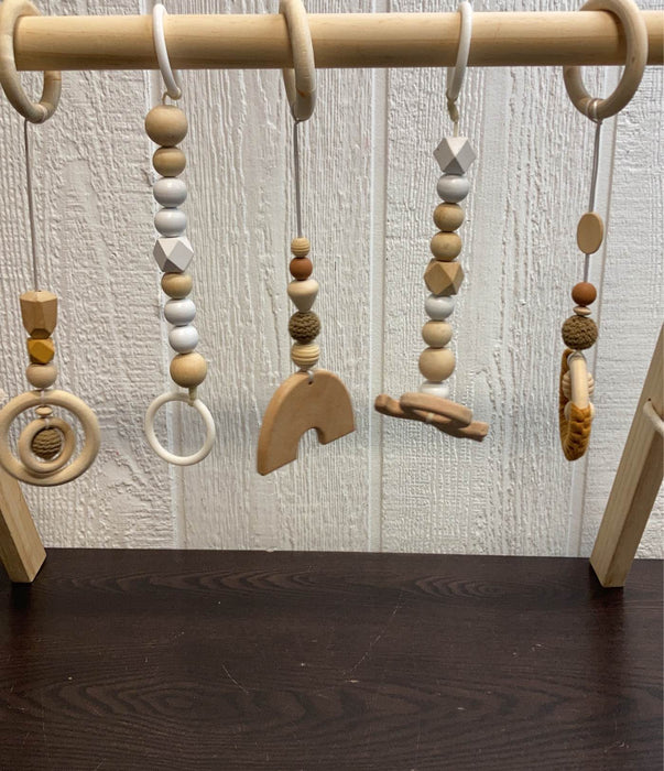 secondhand Poppyseed Play Wooden Baby Gym