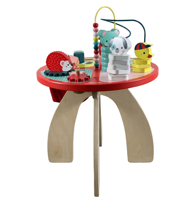 used Janod Baby Forest Wooden Activity Table