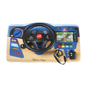 used Melissa & Doug Vroom & Zoom Interactive Wooden Dashboad