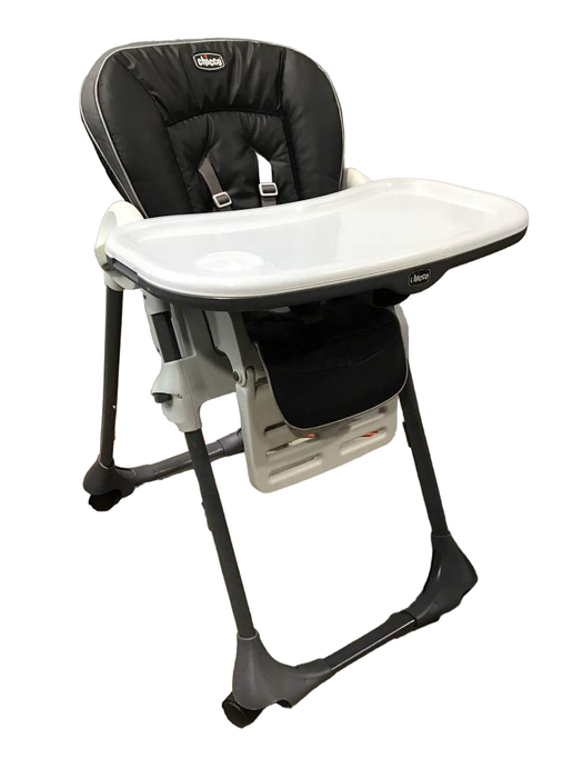 used Chicco Polly Highchair, Black