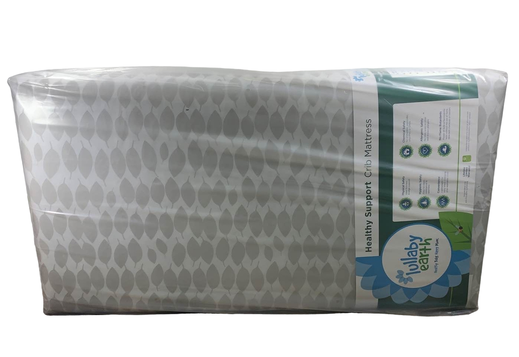 used Lullaby Earth Healthy Support 2-Stage Crib Mattress