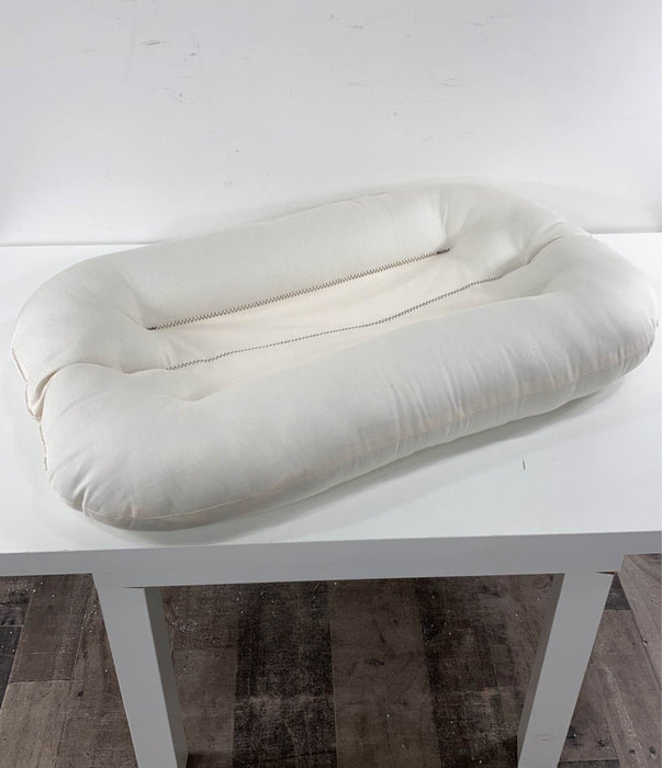 used Snuggle Me Organic Sensory Infant Lounger, Natural