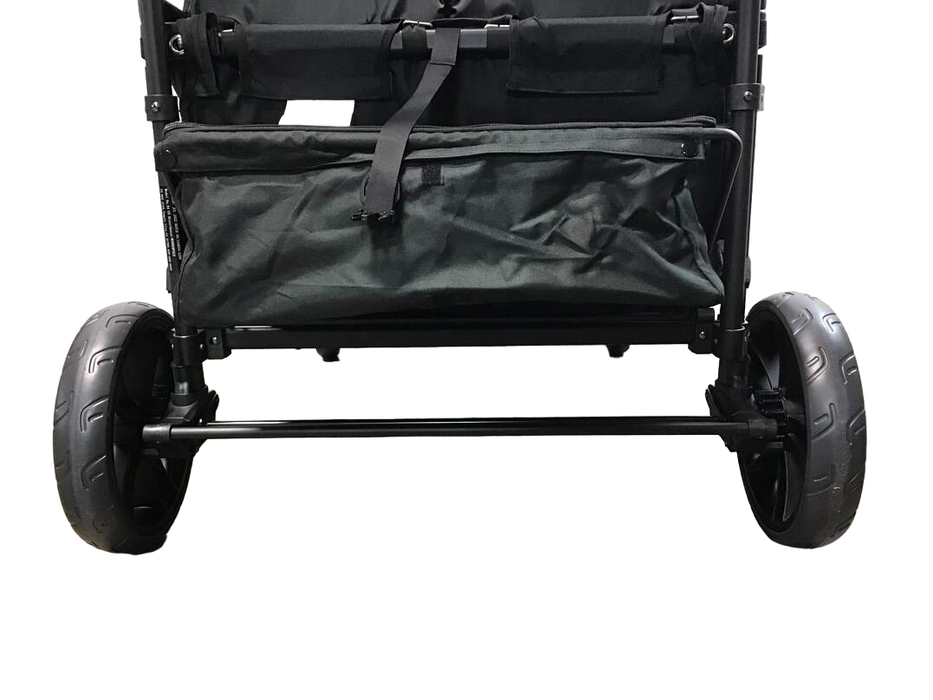 Wonderfold X4 Push & Pull Quad Stroller, Stealth Black, 2022