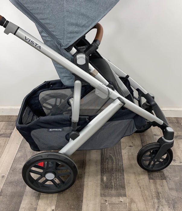 UPPAbaby VISTA V2 Stroller, 2019, Gregory (Blue Melange)