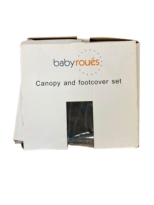 used Baby Roues Canopy And Footcover Set Letour Lux