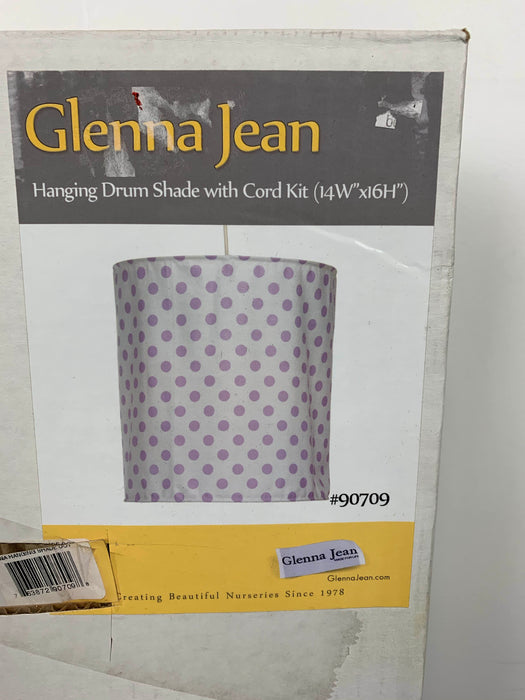 used Glenna Jean Glenna Jean Hanging Drum Shade With Cord Kit