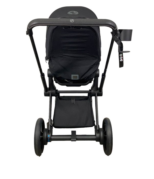 Cybex E-PRIAM Electric Stroller, Matt Black, Deep Black, 2021