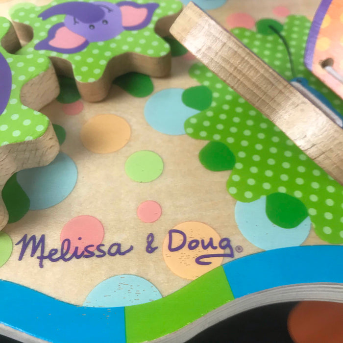 used Melissa & Doug Jungle Wooden Activity Table