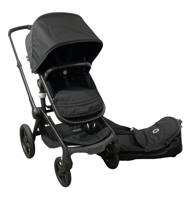 used Bugaboo Fox 5 Stroller, 2022, Black Frame, Midnight Black