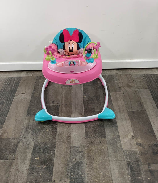 used Bright Starts Minnie Mouse Peek-A-Boo Walker