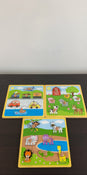 used BUNDLE Wooden Puzzles