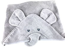 secondhand Carter's Critter Hooded Towel -Elephant