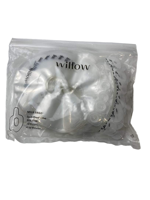 used Willow Spill-Proof Breast Milk Bags 48-Count