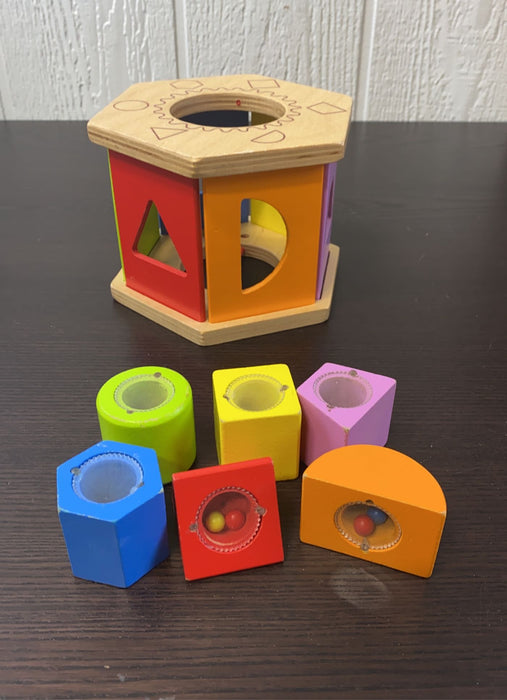 used Educo Shake And Match Wooden Toy