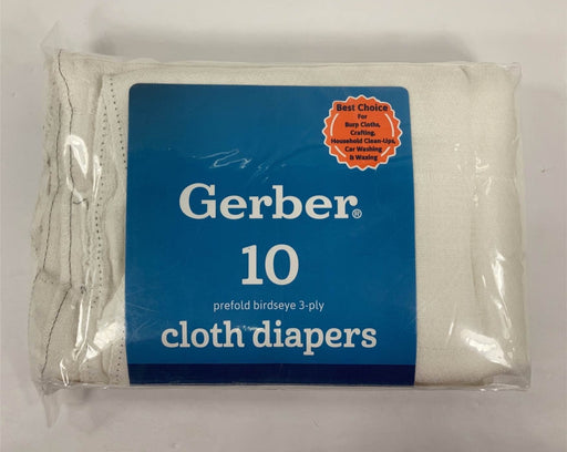 used Gerber Prefolds, 20x14, Regular Cotton