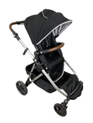 used Mockingbird Single to Double Stroller, 2023, Silver with Penny Leather, Windowpane, Black