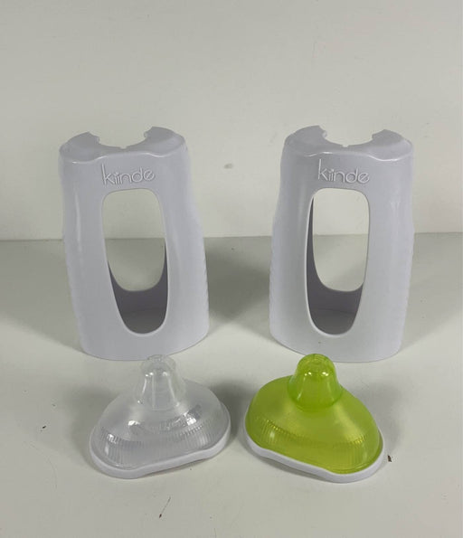 used Kiinde Squeeze Natural Feeding Bottles 2-Pack