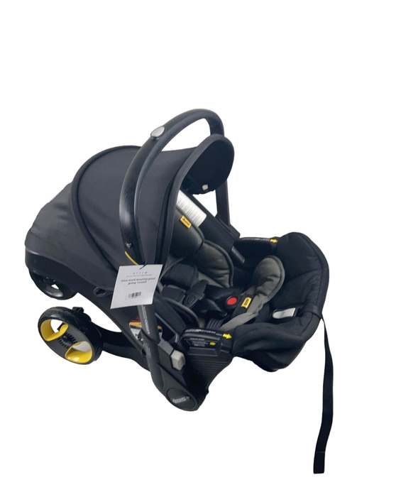 used Doona Infant Car Seat & Stroller Combo, 2021, Nitro Black