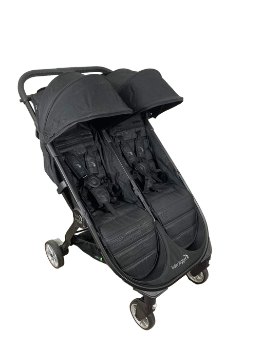 used Baby Jogger City Tour 2 Double Stroller, 2022, Pitch Black