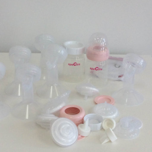 secondhand Spectra Baby S1 Plus Premier Rechargeable Breast Pump, And accessories 