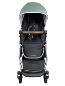 secondhand Mockingbird Single to Double Stroller, 2022, Silver with Penny Leather, Windowpane, Sage