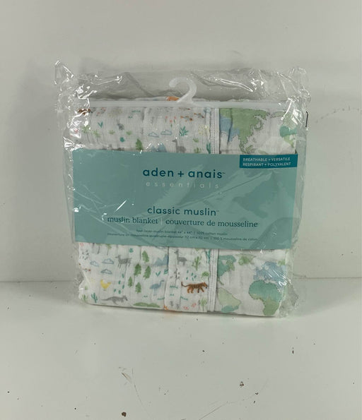 used Aden + Anais Essentials Muslin Blanket, Voyager-Ecosphere