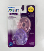 used Philips Avent Soothie Pacifiers, 0-3 Months, 2-Pack