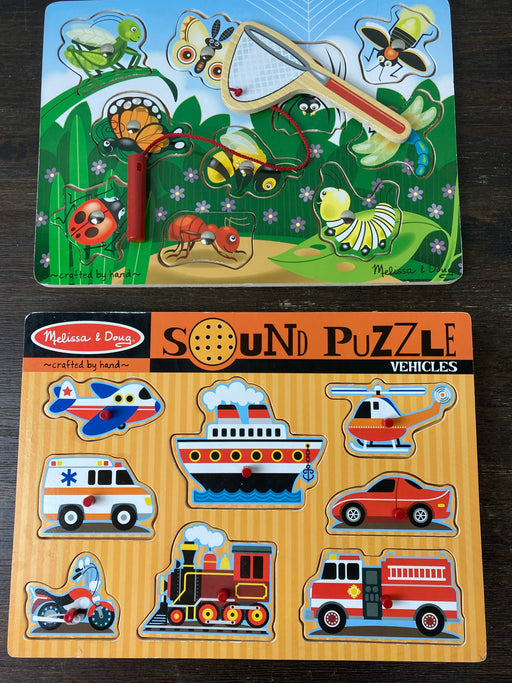 used Melissa & Doug Wooden Puzzle