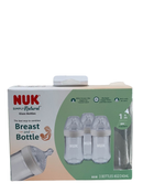 used NUK Simply Natural Glass Bottles, 8oz, 3 Pack