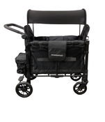 secondhand Wonderfold W2 Elite Multifunctional Stroller Wagon, 2023, Volcanic Black