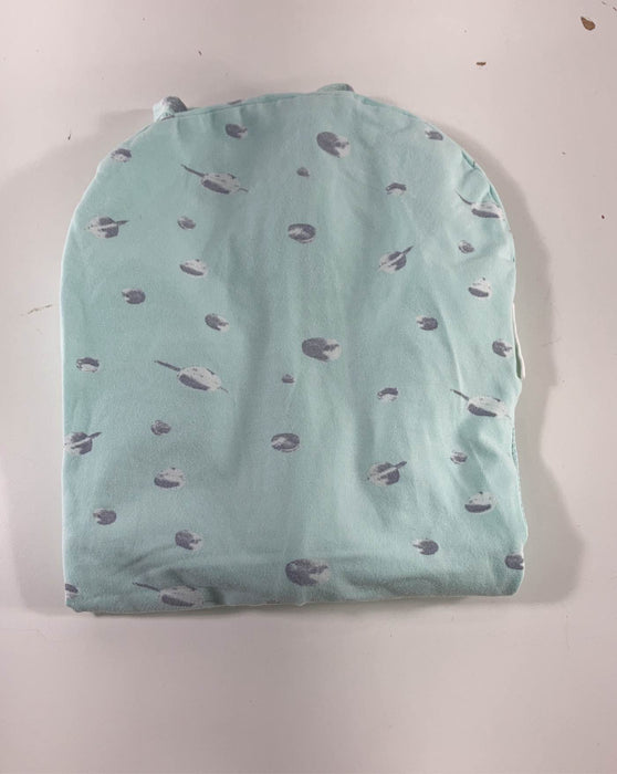 secondhand Happiest Baby SNOO Sack, Small (5-12 lbs), Teal Planets